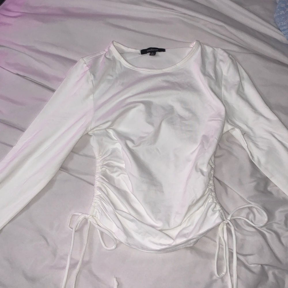 White Skinny fit Tee